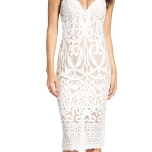 Bardot Gia Lace Pencil Dress